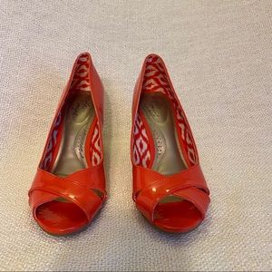 Dexflex Comfort - Pink Patent Leather Wedge (8)